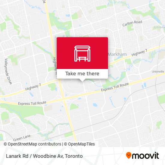 Lanark Rd / Woodbine Av plan