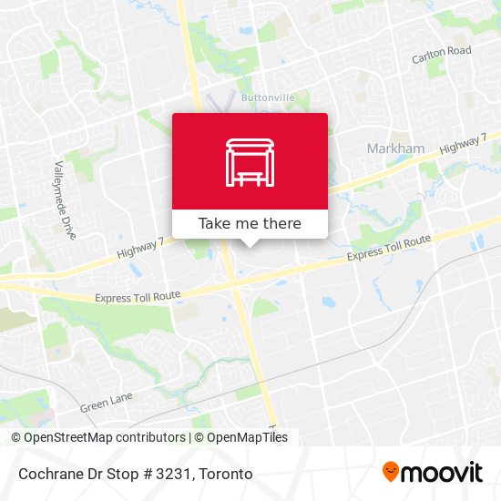 Cochrane Dr Stop # 3231 plan