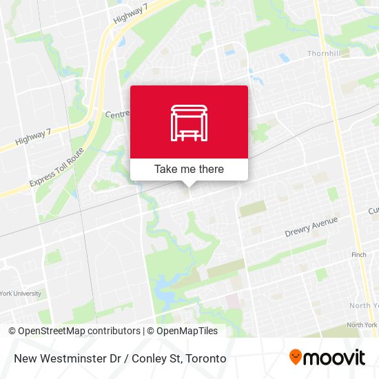 New Westminster Dr / Conley St map