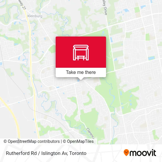 Rutherford Rd / Islington Av map