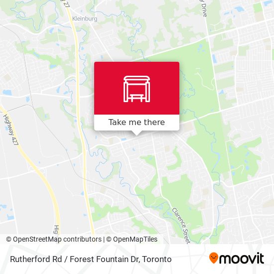 Rutherford Rd / Forest Fountain Dr map