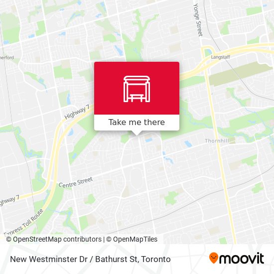New Westminster Dr / Bathurst St plan
