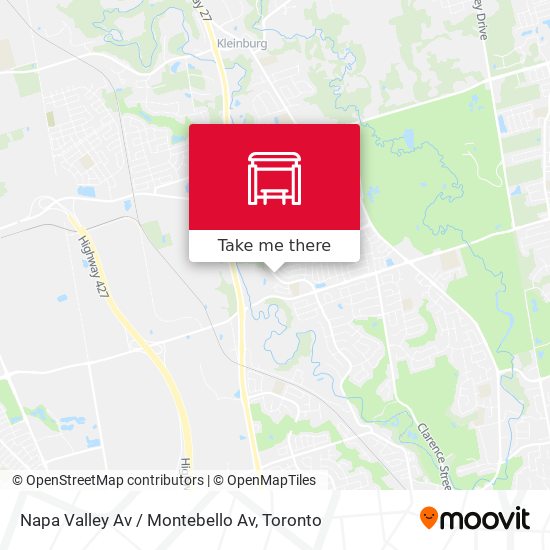 Napa Valley Av / Montebello Av map