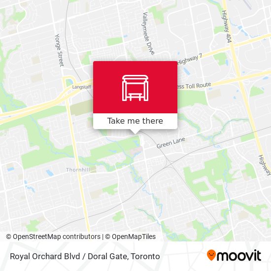 Royal Orchard Blvd / Doral Gate map
