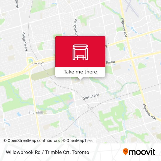 Willowbrook Rd / Trimble Crt map
