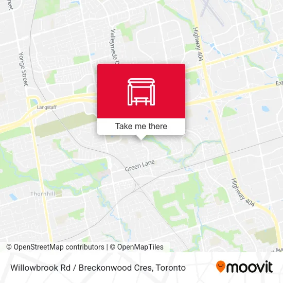 Willowbrook Rd / Breckonwood Cres plan