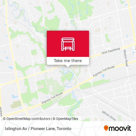Islington Av / Pioneer Lane plan