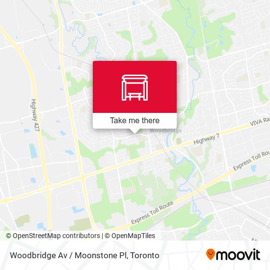 Woodbridge Av / Moonstone Pl plan