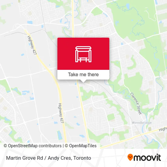 Martin Grove Rd / Andy Cres map