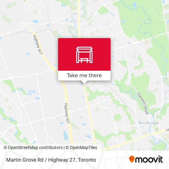 Martin Grove Rd / Highway 27 plan