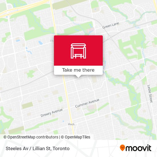 Steeles Av / Lillian St plan
