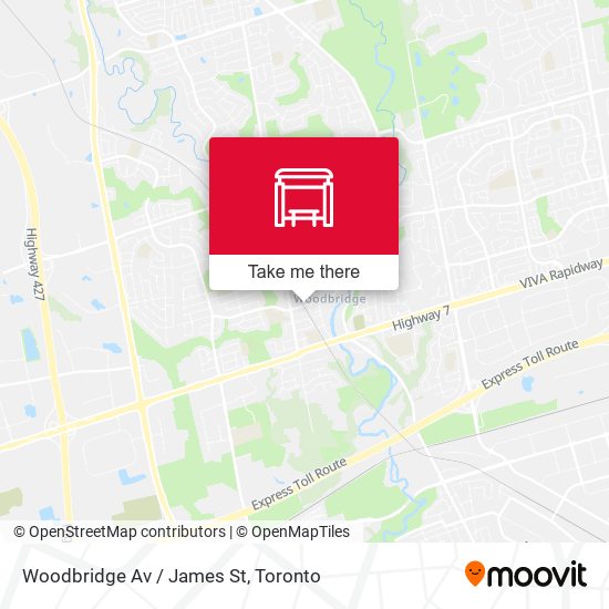 Woodbridge Av / James St plan