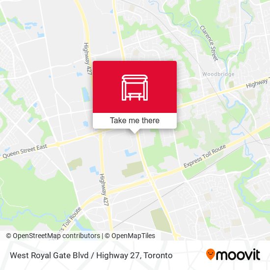 West Royal Gate Blvd / Highway 27 map