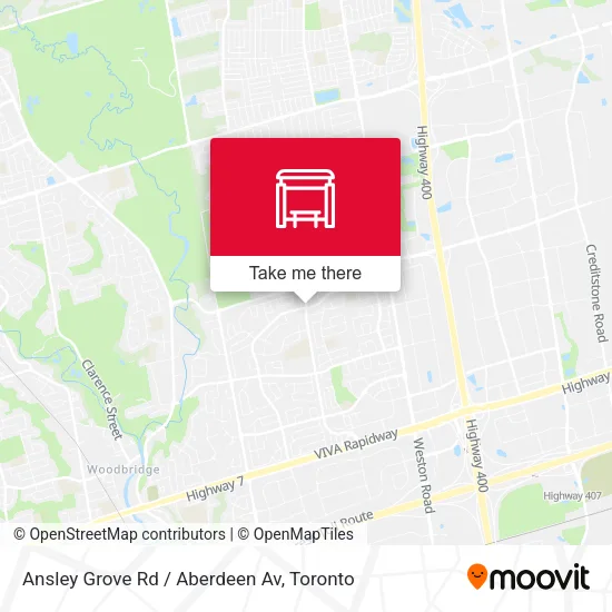 Ansley Grove Rd / Aberdeen Av map