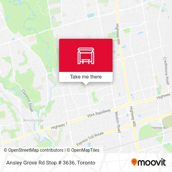 Ansley Grove Rd Stop # 3636 map