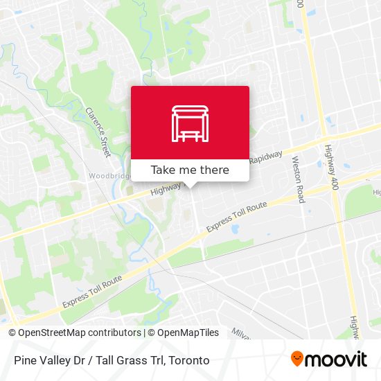 Pine Valley Dr / Tall Grass Trl map