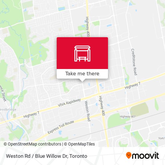 Weston Rd / Blue Willow Dr map