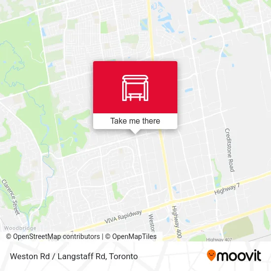 Weston Rd / Langstaff Rd map