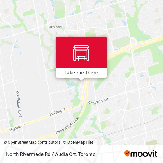 North Rivermede Rd / Audia Crt map