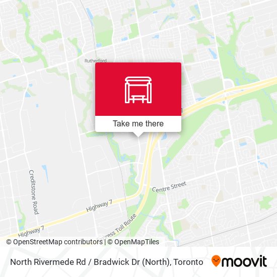 North Rivermede Rd / Bradwick Dr map