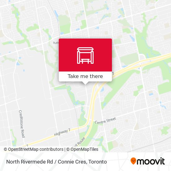 North Rivermede Rd / Connie Cres map