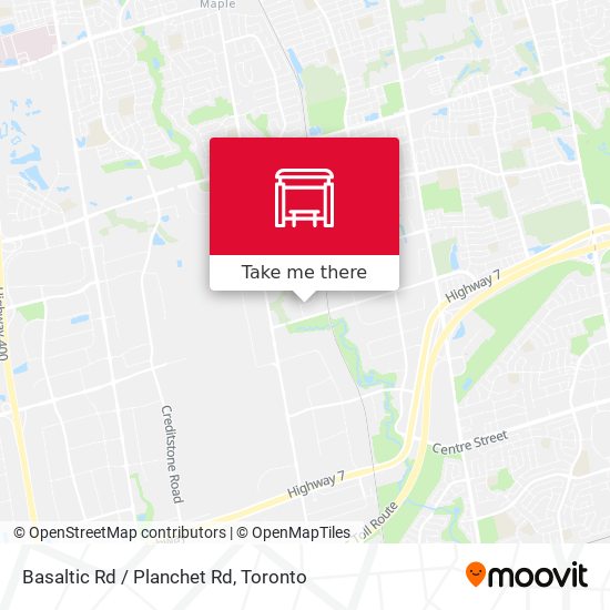 Basaltic Rd / Planchet Rd plan