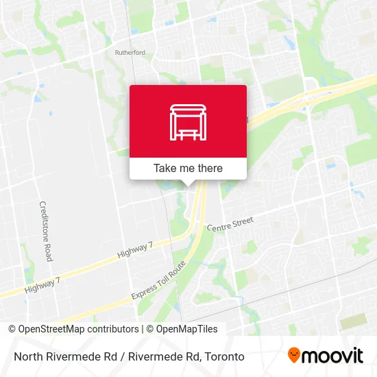 North Rivermede Rd / Rivermede Rd map