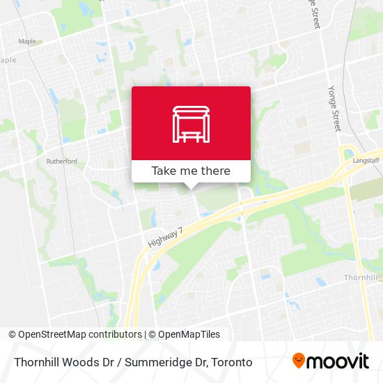 Thornhill Woods Dr / Summeridge Dr plan