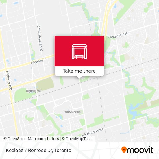 Keele St / Ronrose Dr map