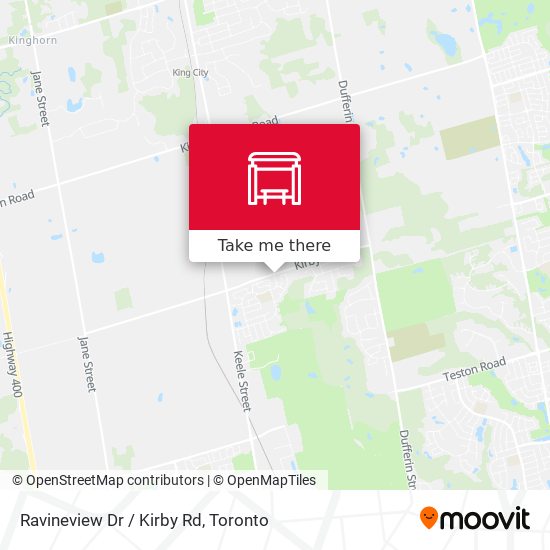 Ravineview Dr / Kirby Rd map