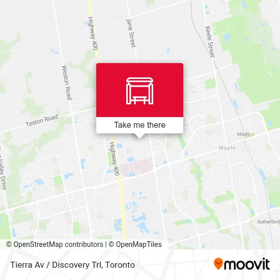 Tierra Av / Discovery Trl map