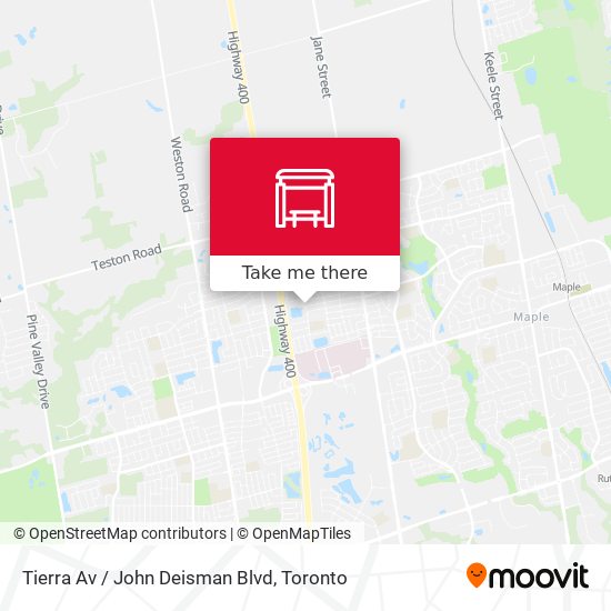 Tierra Av / John Deisman Blvd plan