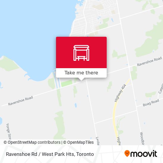 Ravenshoe Rd / West Park Hts map