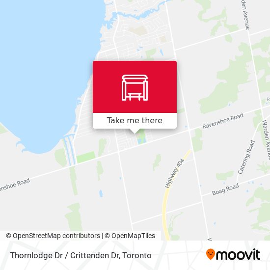 Thornlodge Dr / Crittenden Dr map