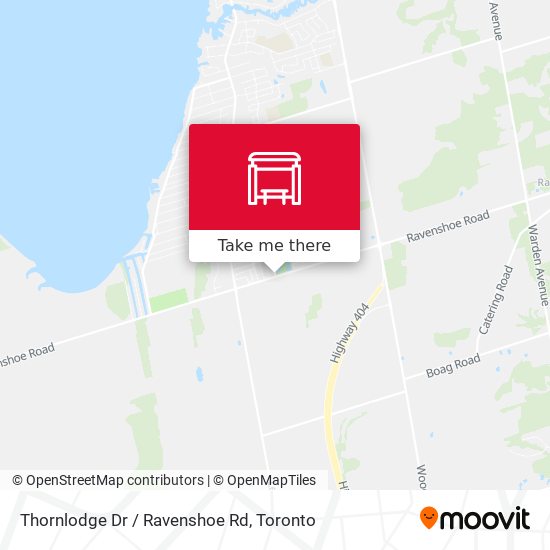 Thornlodge Dr / Ravenshoe Rd map