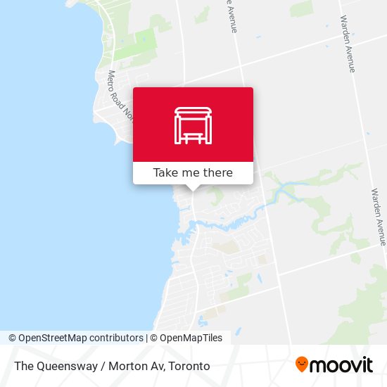 The Queensway / Morton Av map