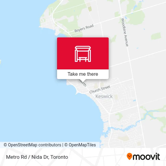 Metro Rd / Nida Dr map