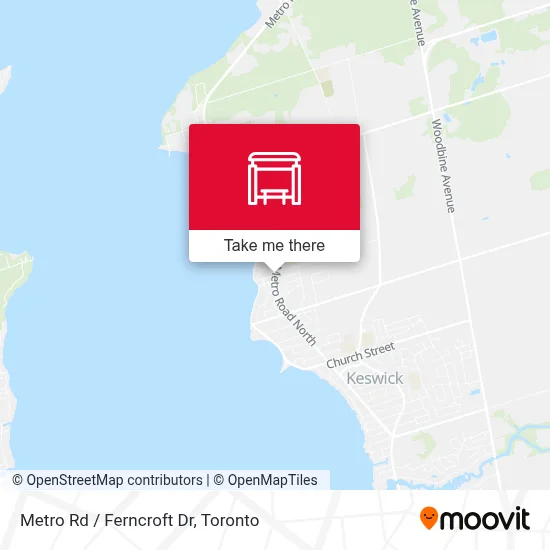 Metro Rd / Ferncroft Dr map