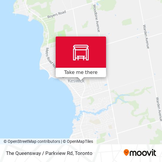 The Queensway / Parkview Rd map