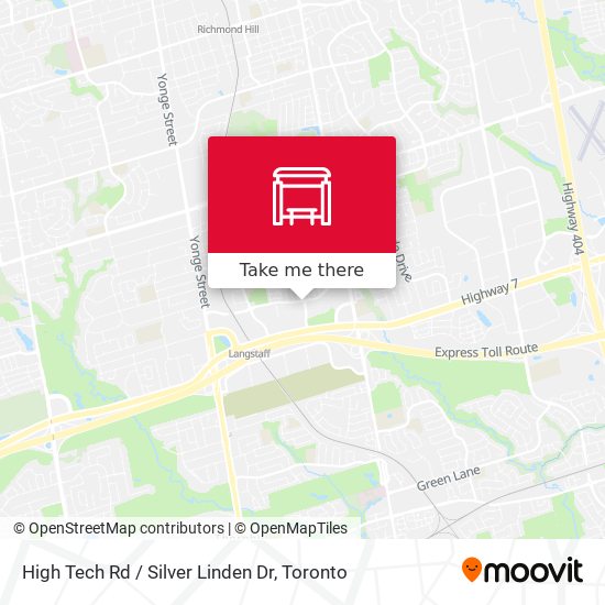 High Tech Rd / Silver Linden Dr plan