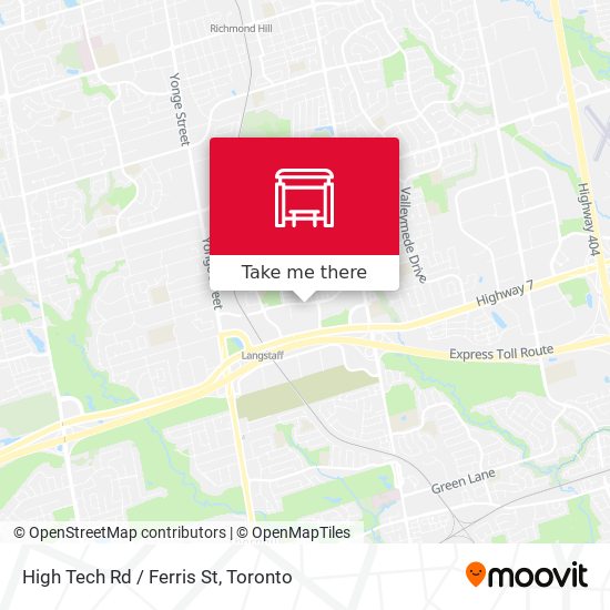 High Tech Rd / Ferris St plan