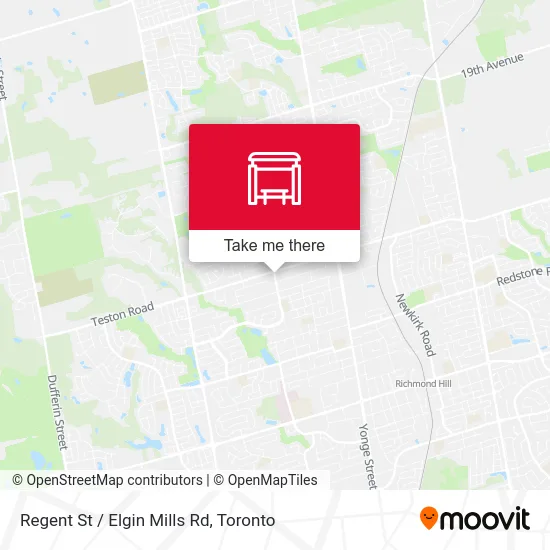Regent St / Elgin Mills Rd map