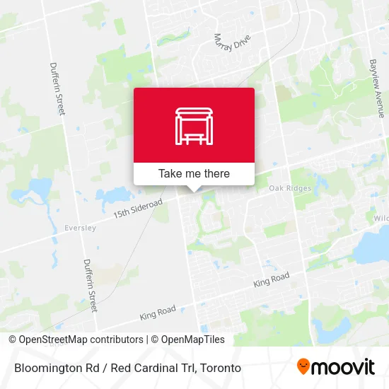 Bloomington Rd / Red Cardinal Trl map