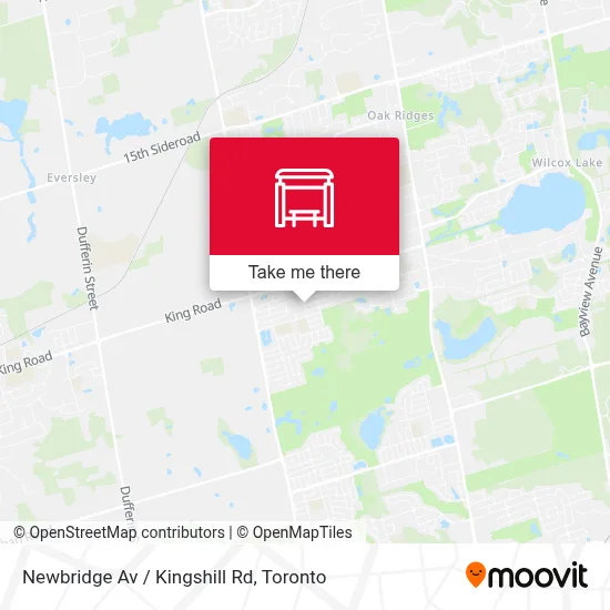 Newbridge Av / Kingshill Rd map