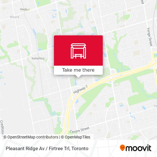Pleasant Ridge Av / Firtree Trl plan