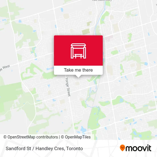 Sandford St / Handley Cres map