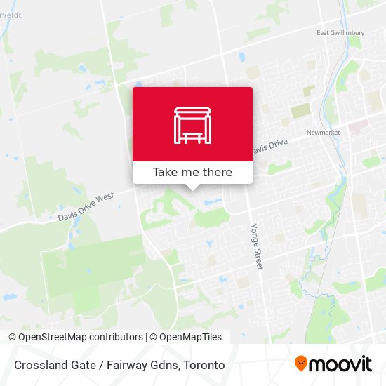 Crossland Gate / Fairway Gdns map