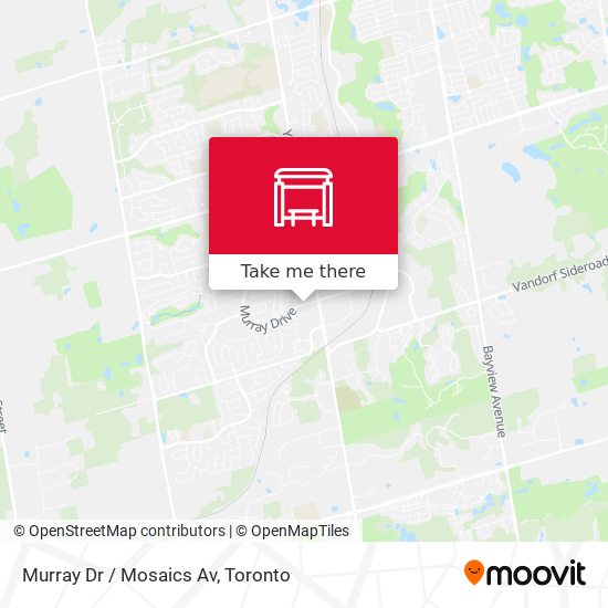 Murray Dr / Mosaics Av plan