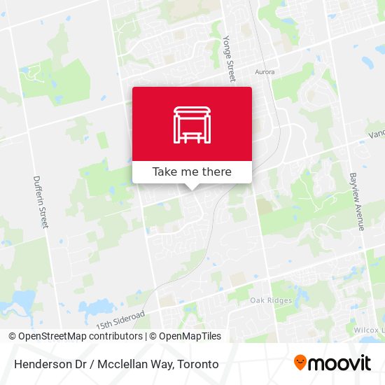 Henderson Dr / Mcclellan Way map