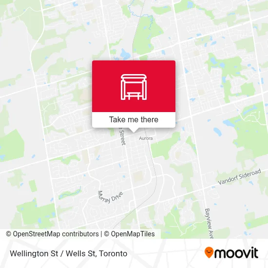 Wellington St / Wells St map